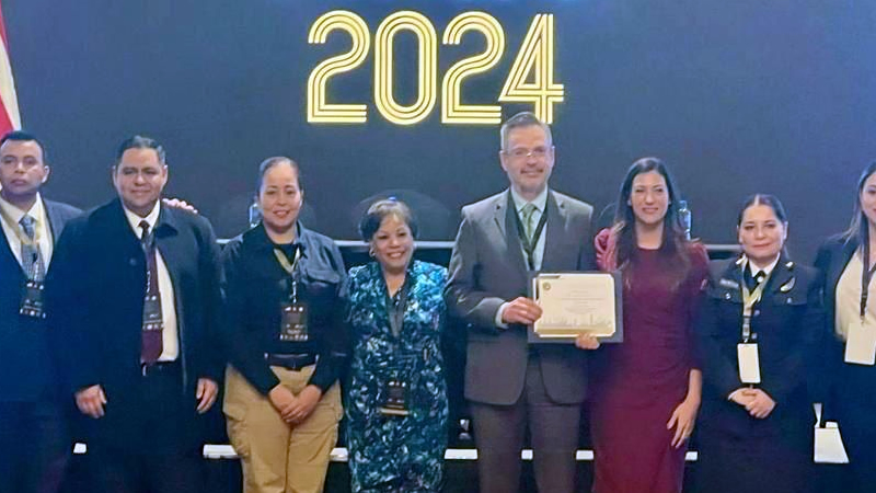 Entregan reconocimientos a instituciones de Seguridad