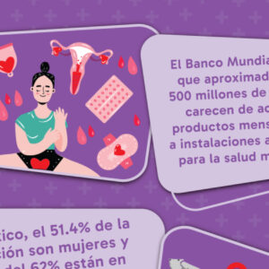 8M - por acceso a productos e instalaciones para salud menstrual 1