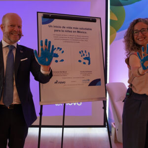 Agencia_Brunch_Novo_UNICEF_Fernando_del_Moral_director_de_comunicacion_de_Novo_Mexico_Cecilia_de_Bustos_jefa_de_Salud_y_Nutricion_de_UNICEF_Mexico